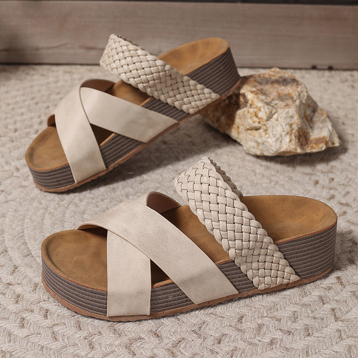 Elara | Premium Orthopedic Leather Sandals