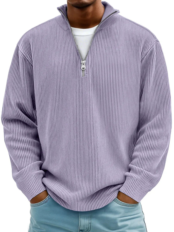 Griffin | Trendy Half-Zip Sweater