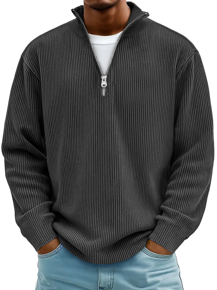 Griffin | Trendy Half-Zip Sweater