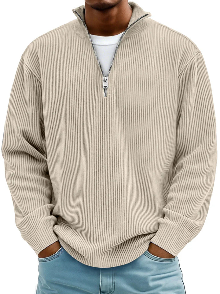 Griffin | Trendy Half-Zip Sweater