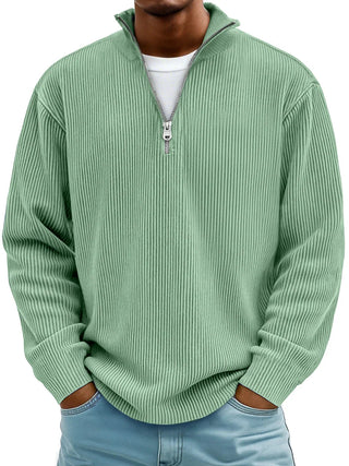 Griffin | Trendy Half-Zip Sweater