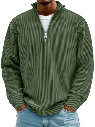 Griffin | Trendy Half-Zip Sweater