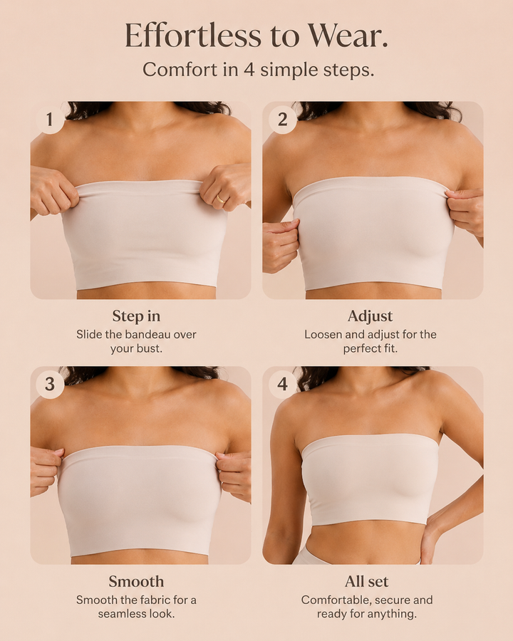 FreeForm Bra | No Adjusting, No Marks, No Discomfort.