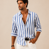 Colin | Riviera Stripe Shirt