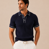 Lucian | Color-Blocked Short Sleeve Polo Shirt