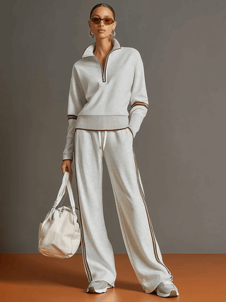 Celeste - Wide-Leg Knit Co-ord Set for Effortless Comfort