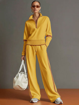 Celeste - Wide-Leg Knit Co-ord Set for Effortless Comfort