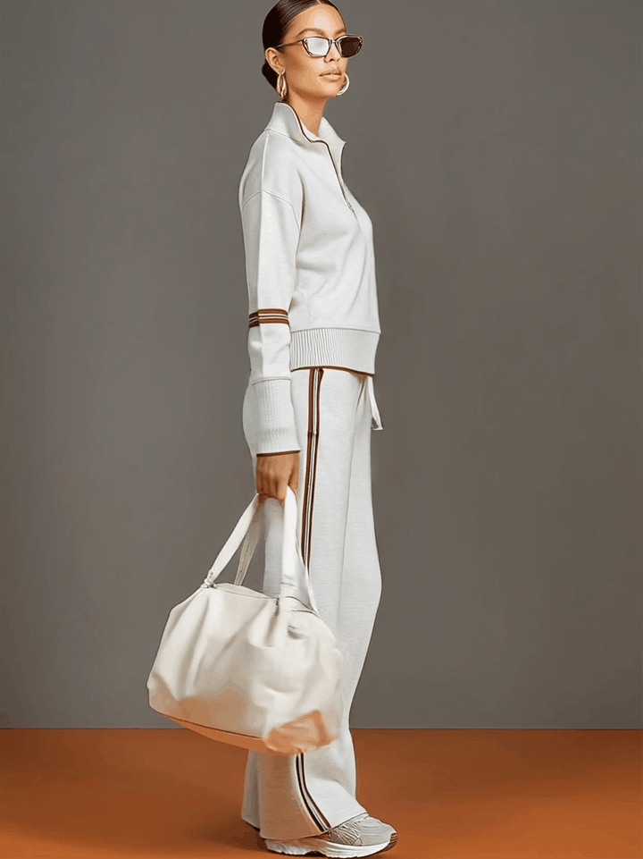 Celeste - Wide-Leg Knit Co-ord Set for Effortless Comfort