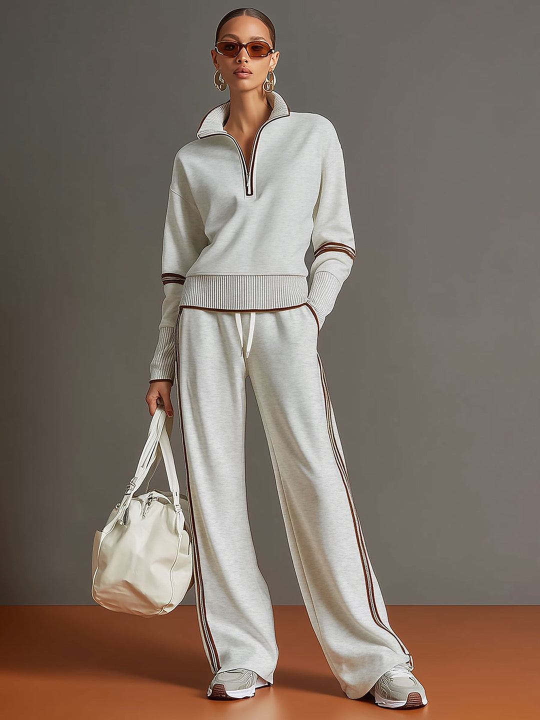 Celeste - Wide-Leg Knit Co-ord Set for Effortless Comfort