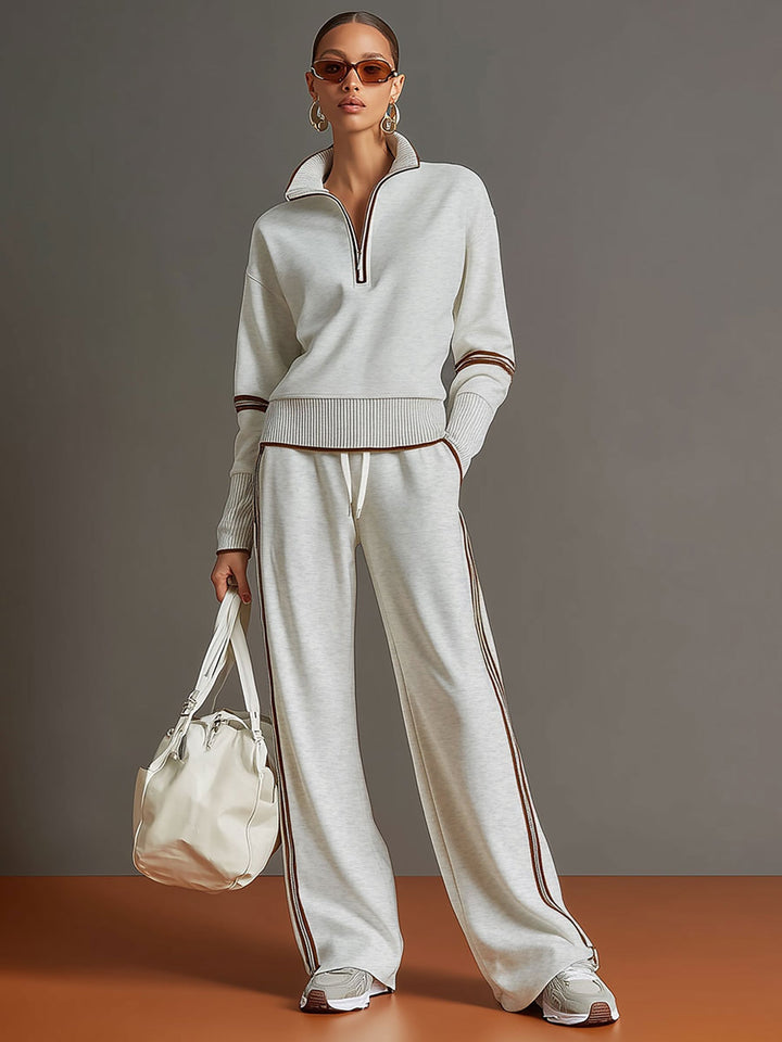 Celeste - Wide-Leg Knit Co-ord Set for Effortless Comfort