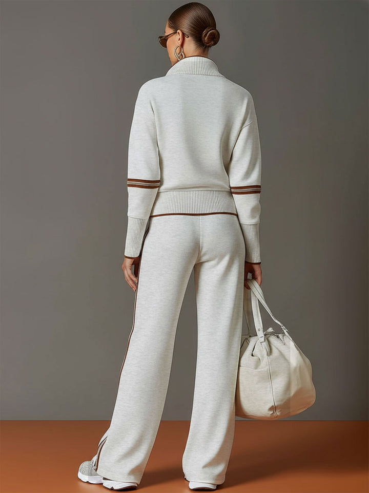 Celeste - Wide-Leg Knit Co-ord Set for Effortless Comfort