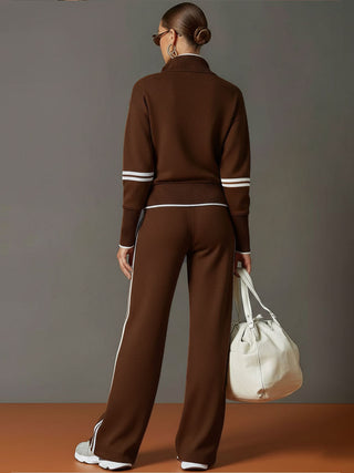 Celeste - Wide-Leg Knit Co-ord Set for Effortless Comfort
