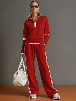 Celeste - Wide-Leg Knit Co-ord Set for Effortless Comfort