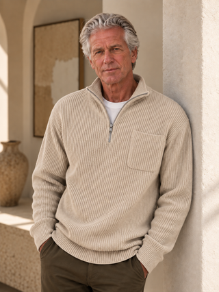 Toon | Half-Zip Jumper with Chest Pocket