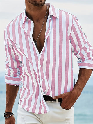 Colin | Riviera Stripe Shirt
