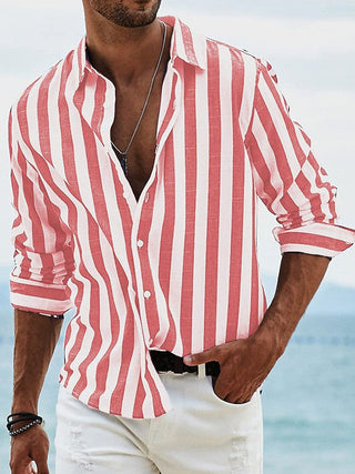 Colin | Riviera Stripe Shirt