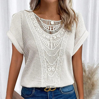 Paula| Lace Boho-Style Top