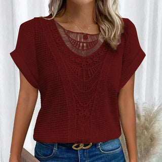 Paula| Lace Boho-Style Top
