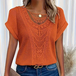 Paula| Lace Boho-Style Top
