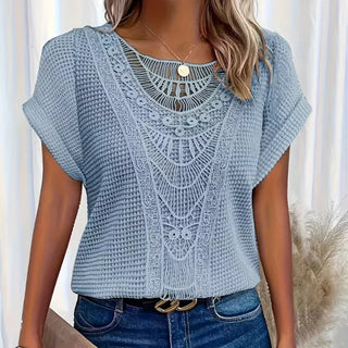 Paula| Lace Boho-Style Top