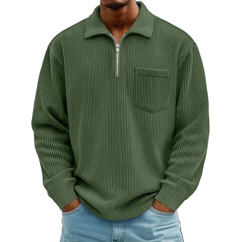 Toon | Half-Zip Jumper with Chest Pocket