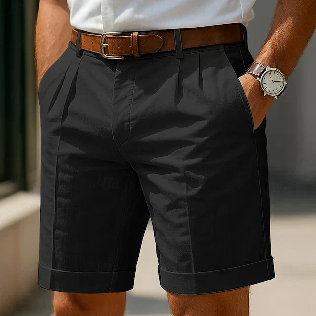 Álvaro | Pleated Shorts