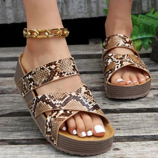 Elara | Premium Orthopedic Leather Sandals
