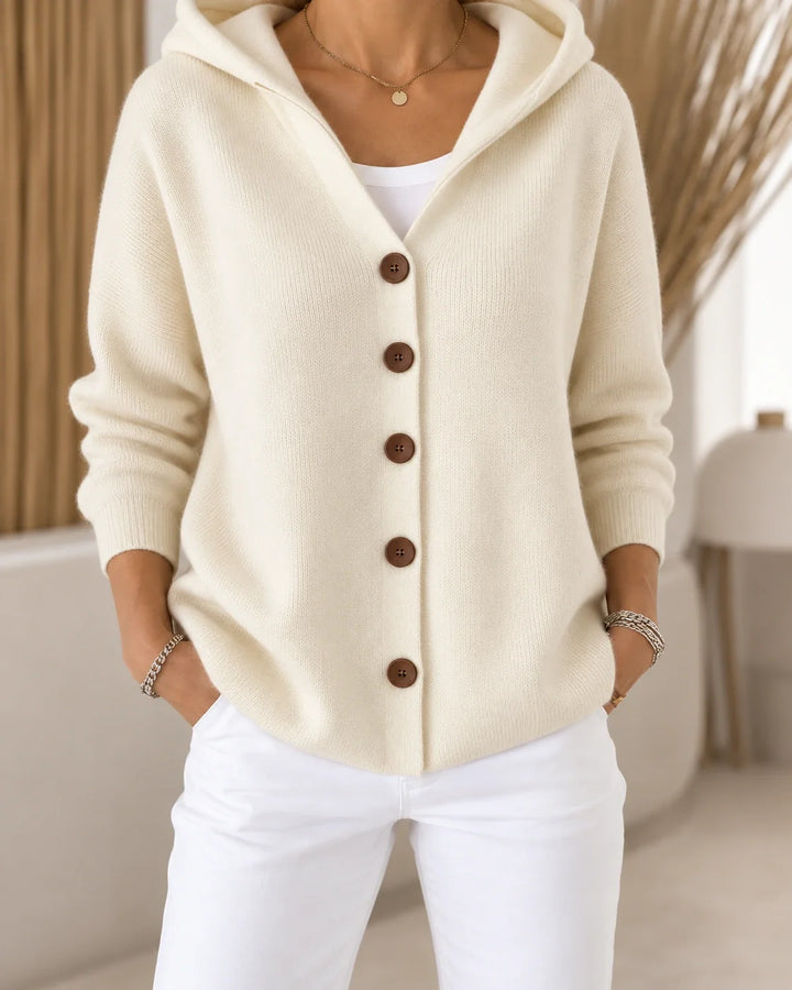 Teri | Lightweight Hooded Cardigan