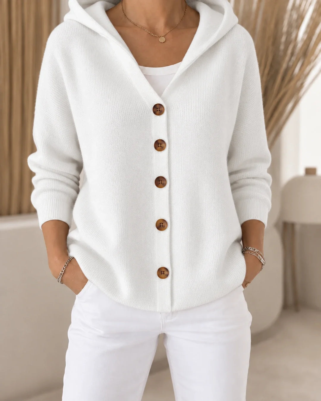 Teri | Lightweight Hooded Cardigan