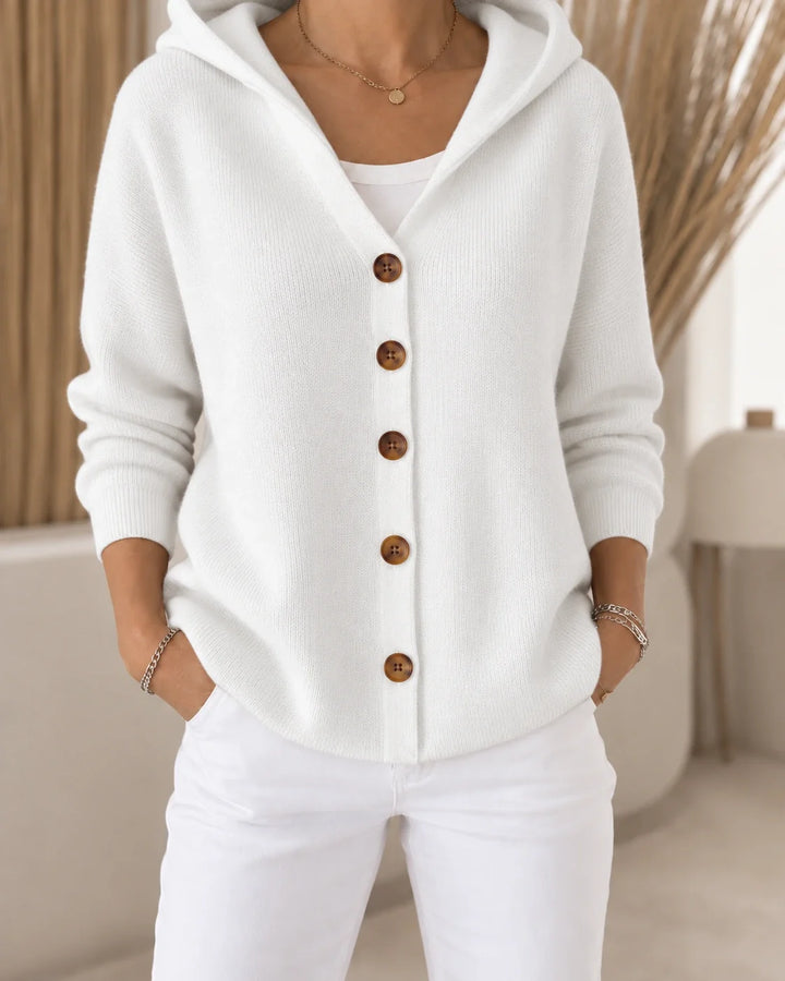 Teri | Lightweight Hooded Cardigan