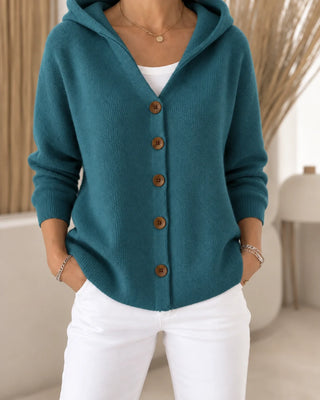 Teri | Lightweight Hooded Cardigan