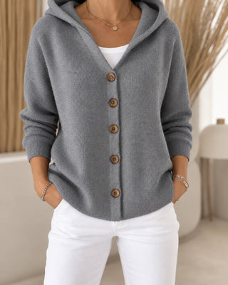 Teri | Lightweight Hooded Cardigan