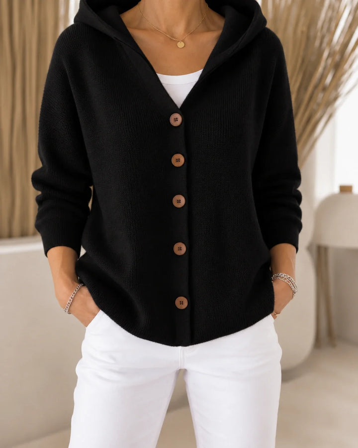 Teri | Lightweight Hooded Cardigan