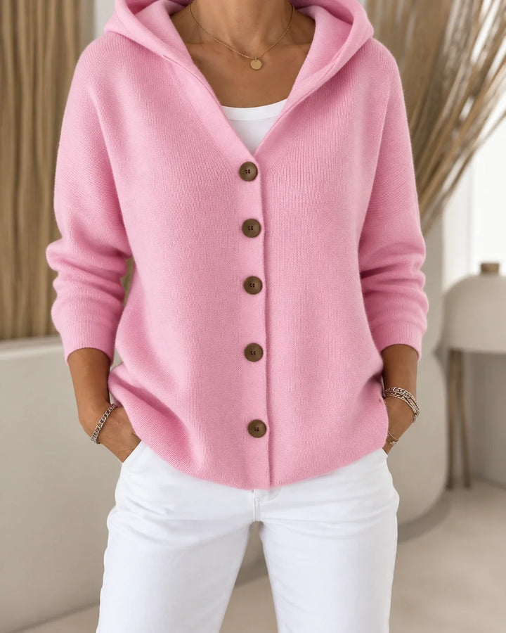Teri | Lightweight Hooded Cardigan