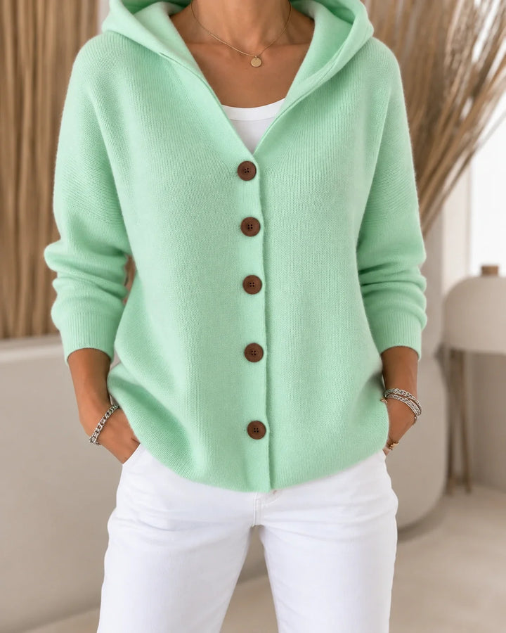 Teri | Lightweight Hooded Cardigan