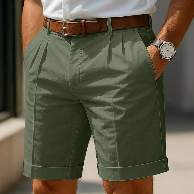 Álvaro | Pleated Shorts