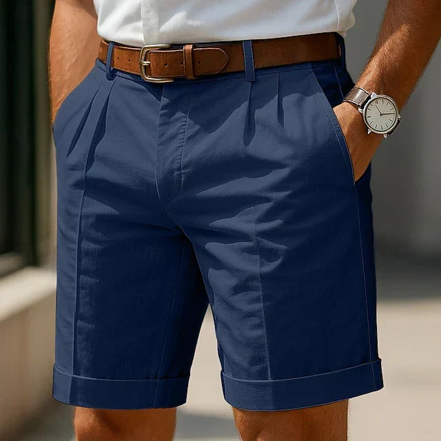 Álvaro | Pleated Shorts
